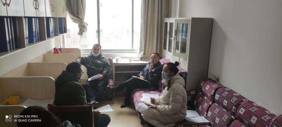 学工处领导了解学院相关情况